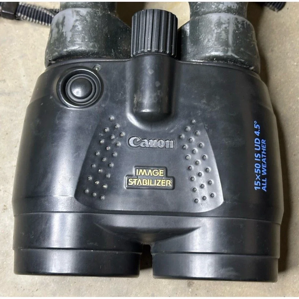 Canon 15X50 IS UD 4.5 All Weather Binoculars Image Stabilizer READ